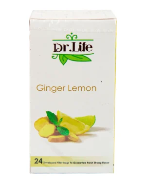 dr life  ليمون بالزنجبيل12 كيس