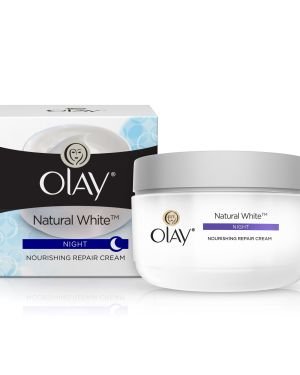 olay naturl white 50g crليل